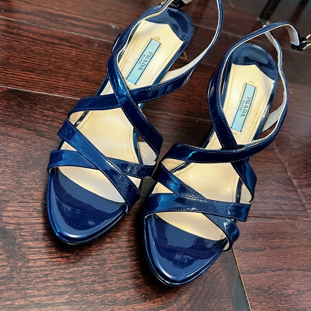 Strappy Prada Heel